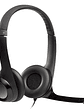 Logitech Auricular+Mic H390 USB Negro - Miniatura 1