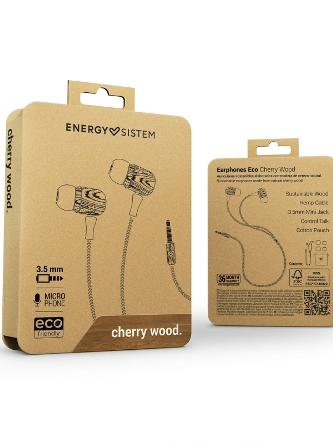 Energy Auricular Eco Cherry Wood 4