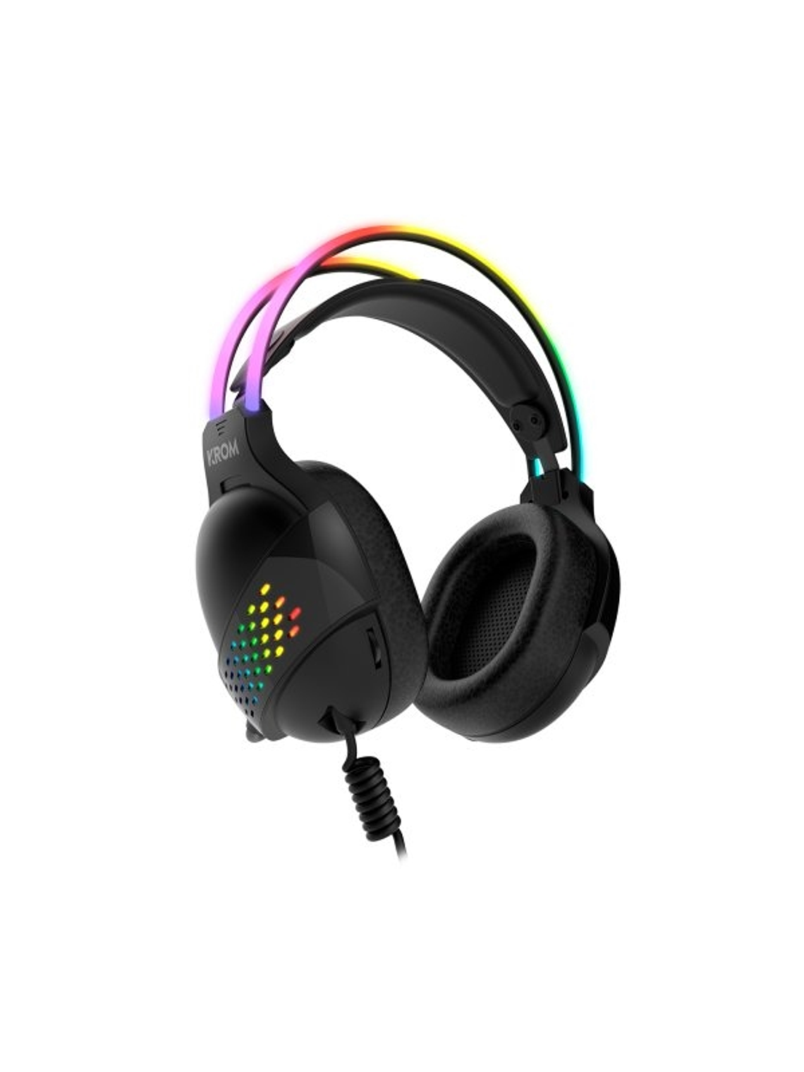 KROM Auricular Gaming KLAIM RGB LED 1