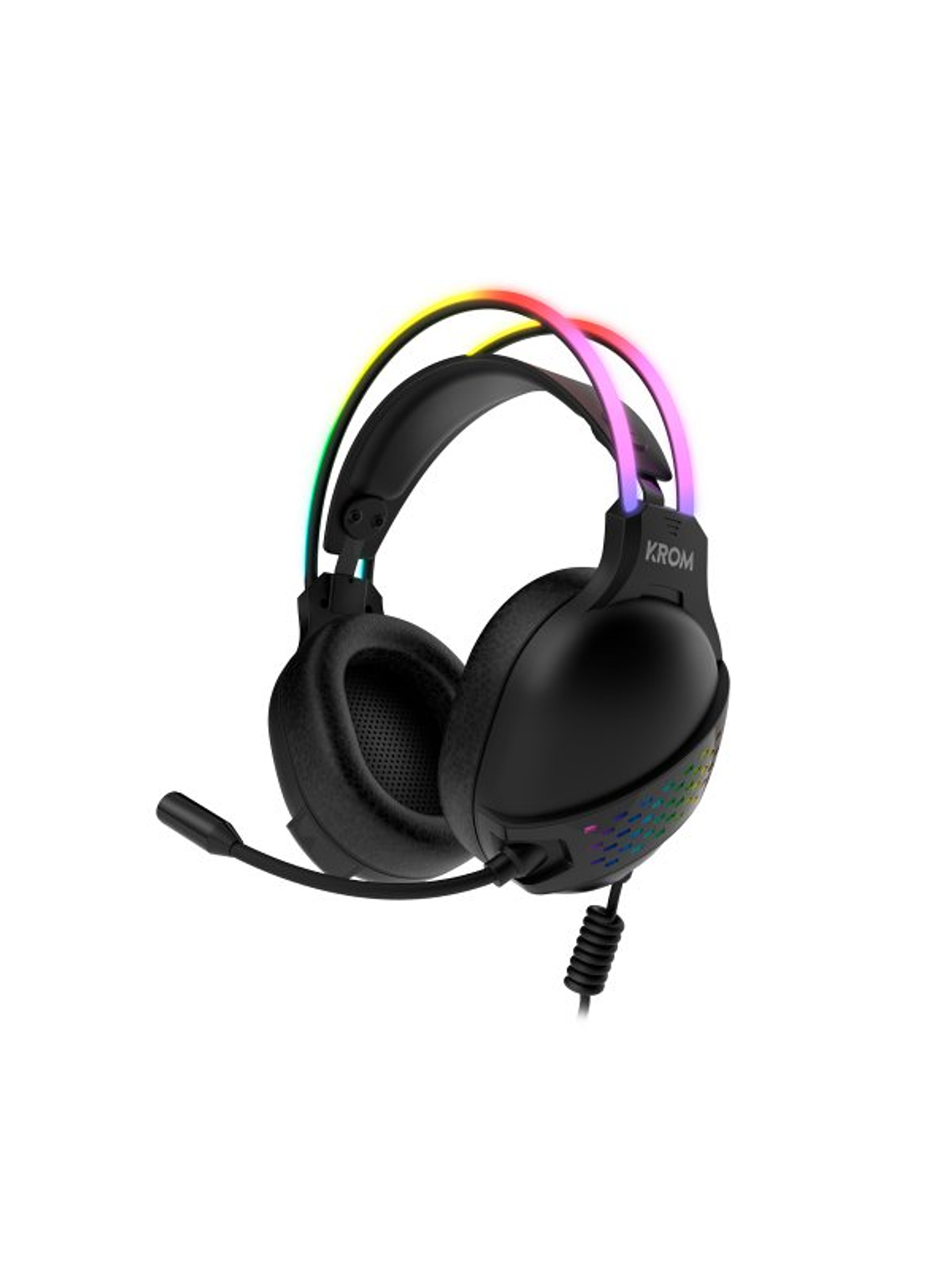 KROM Auricular Gaming KLAIM RGB LED 4