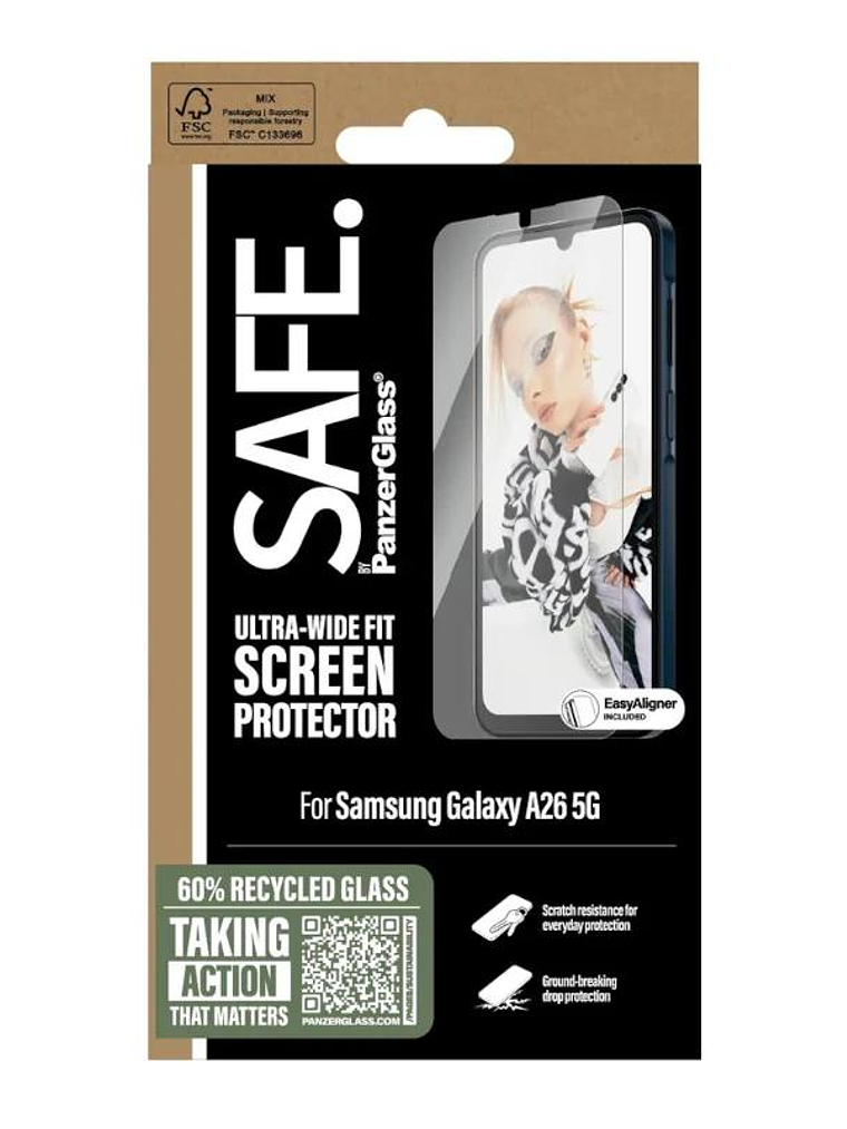 SAFE by PanzerGlass Protector Samsung A26 5G 4