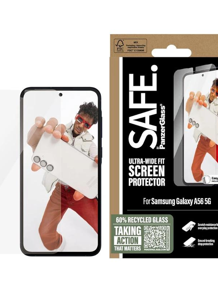 SAFE by PanzerGlass Protector Samsung A56 5G 3