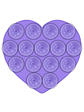 Celly Ventosa corazón Morado - Miniatura 1