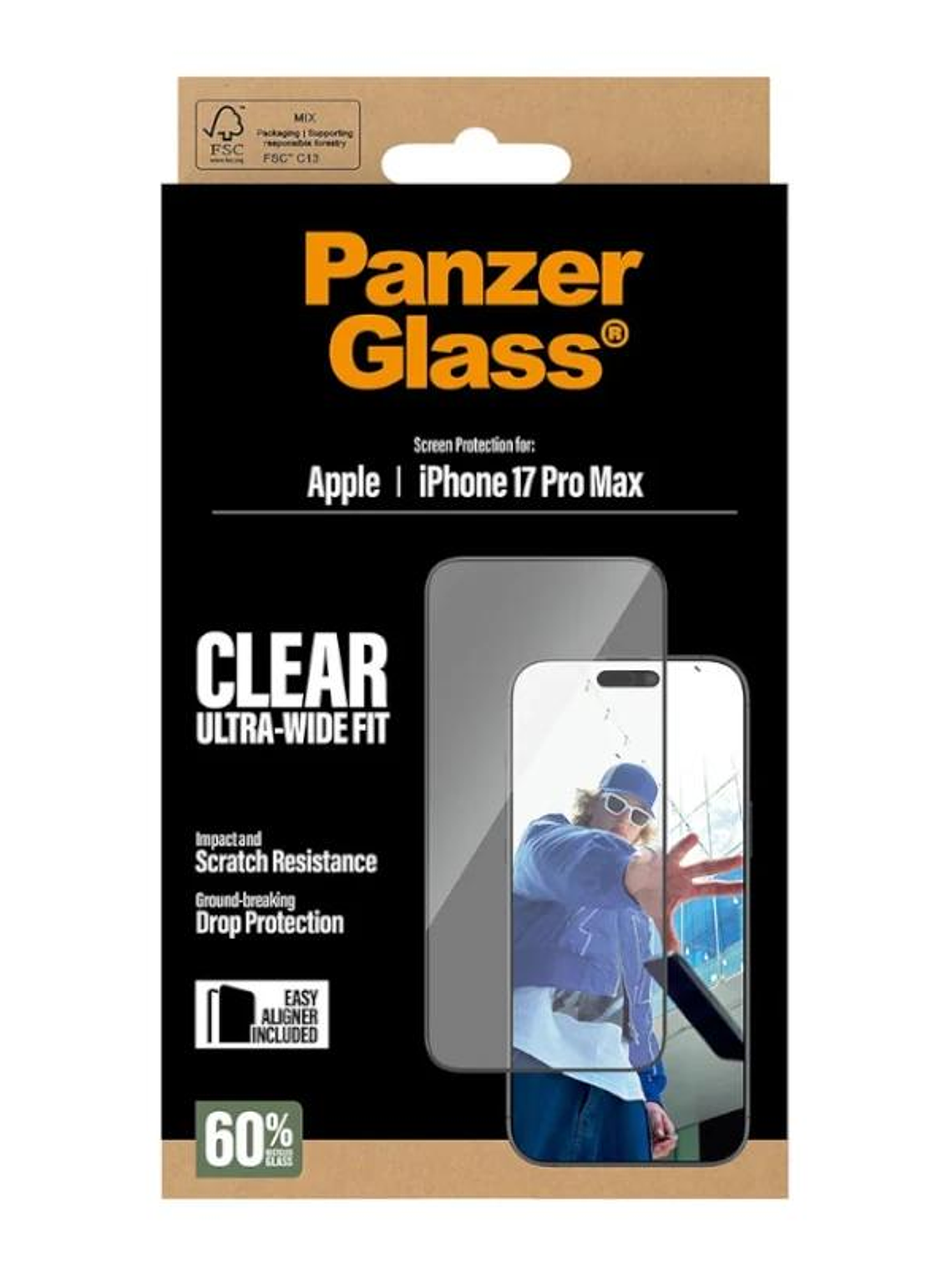 PanzerGlass Screen Protector iPhone 17 Pro Max 4