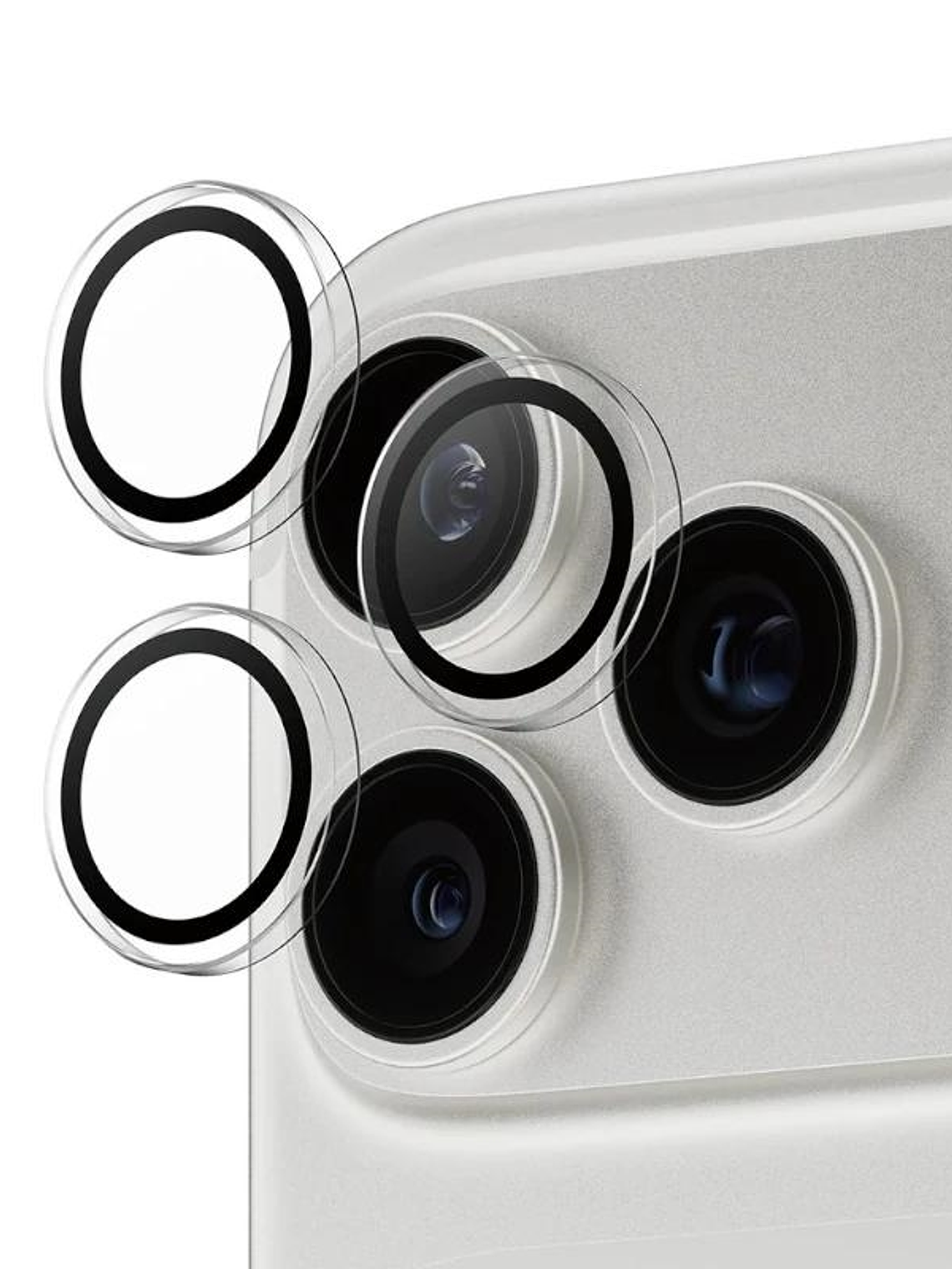 PanzerGlass Camera Prot. iPhone 16-17Pro/Max Trans 1