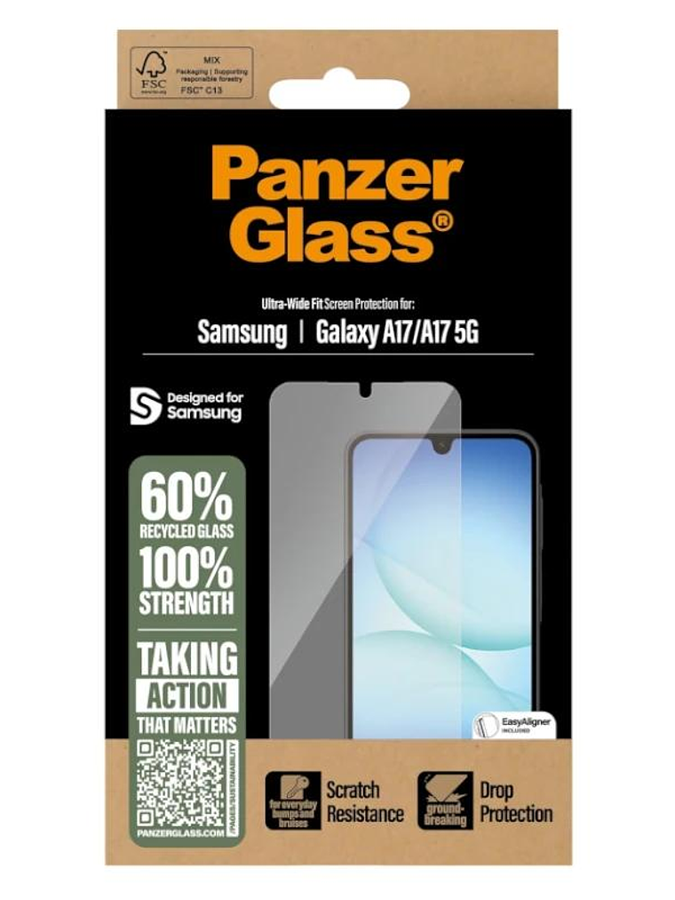 PanzerGlass Screen Protector Samsung 17 | A17 5G 3