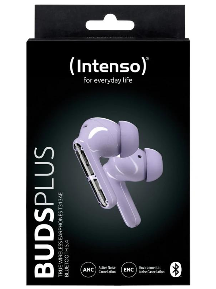 Intenso | Buds Plus Auriculares TWS ANC+ENC | lila 2