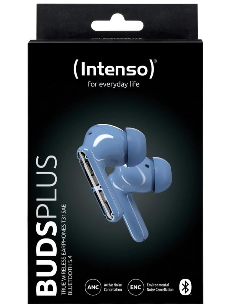 Intenso | Buds Plus Auriculares TWS ANC+ENC | azul 2