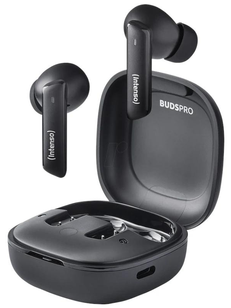 Intenso | Buds Pro Auriculares TWS H-ANC+ENC Negro 2