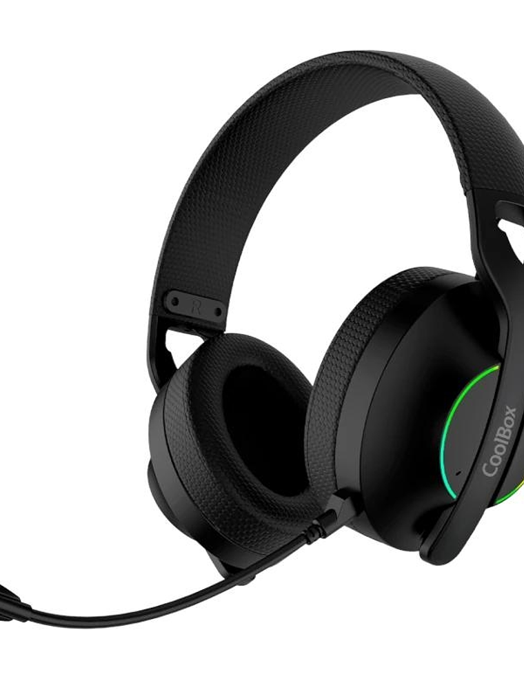 Coolbox Gaming Auriculares Diadema Mic WB01 RF+BT 1