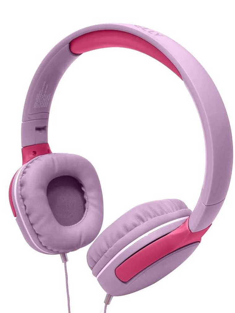 Celly Auricular Diadema niños Rosa 2