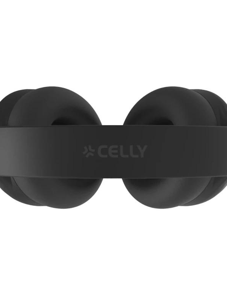 Celly Auricular Diadema Inalámbrico WAVEBEAT Negro 4