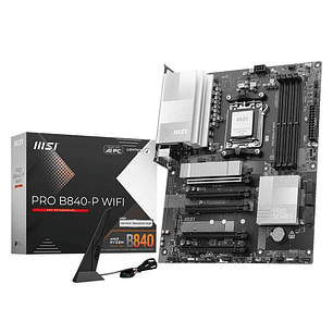 MSI Placa Base PRO B840-P WIFI DDR5 ATX AM5