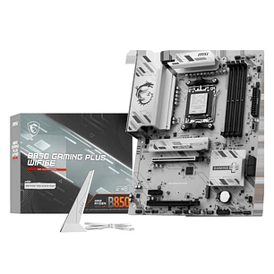 MSI Placa Base B850 GAMING PLUS WIFI6E DDR5 ATX AM