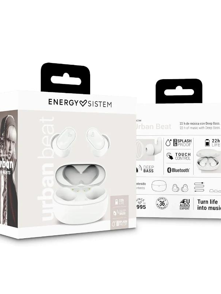 Energy Sistem Auriculares wireless Urban Beat Snow 4