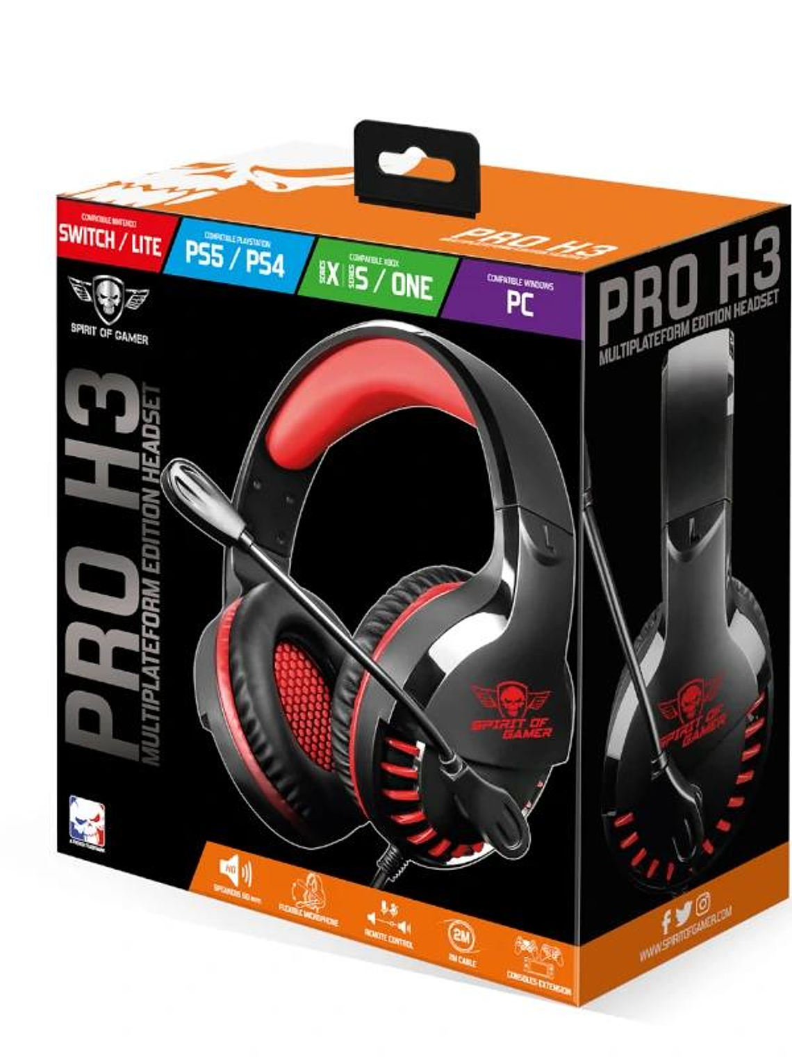 Spirit of Gamer Auricular Pro H3 PC 4