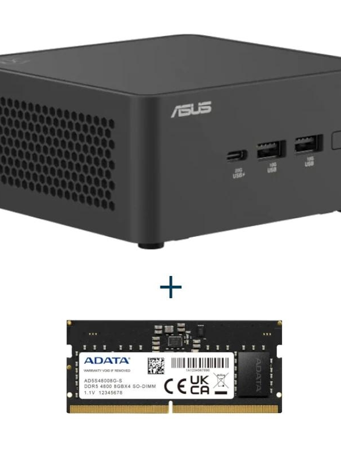 Asus NUC 15 Pro RNUC15CRHI300002 Core 3-100U+8GB 1