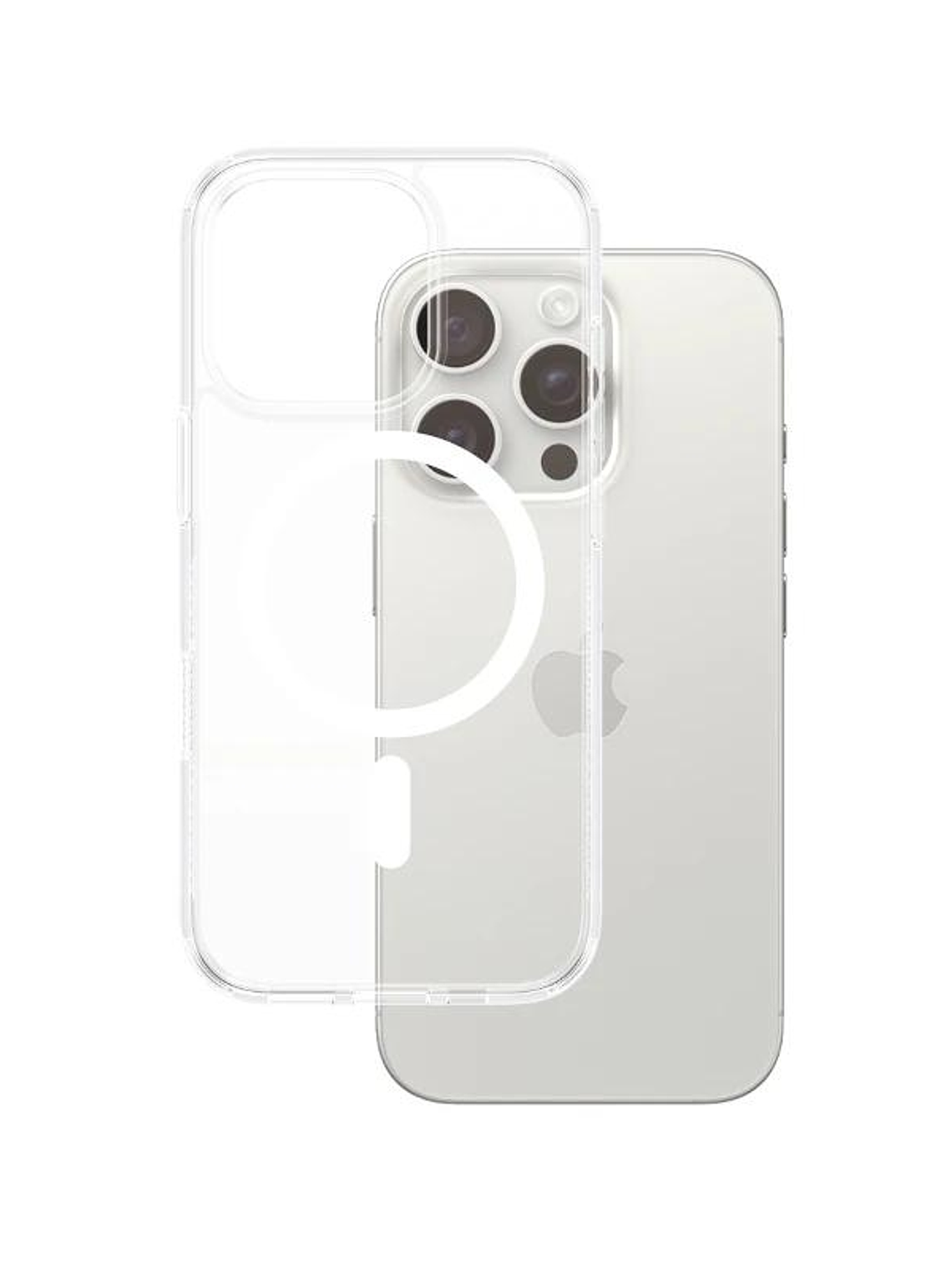 PanzerGlass Case con White MagSafe iPhone 16 Pro 1