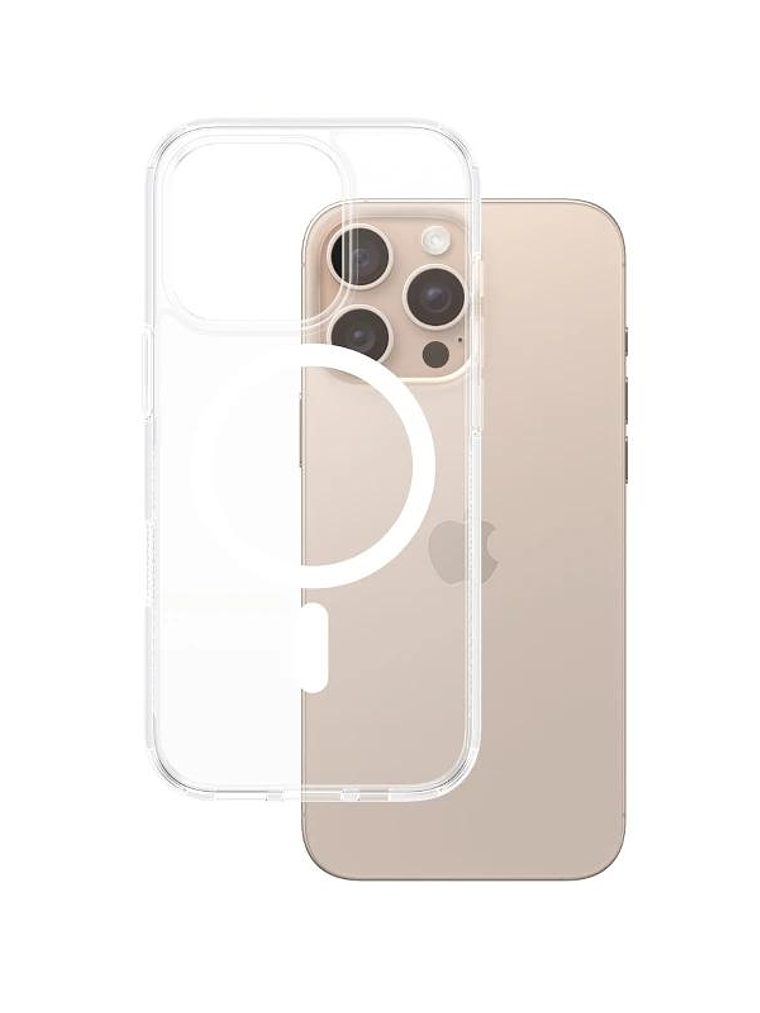 PanzerGlass Case con White MagSafe iPhone 16 ProMa 1