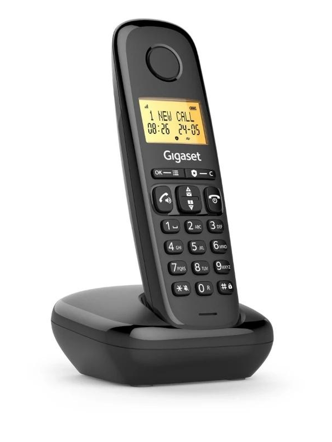Gigaset Basic 100 Inalámbrico DECT Negro 1