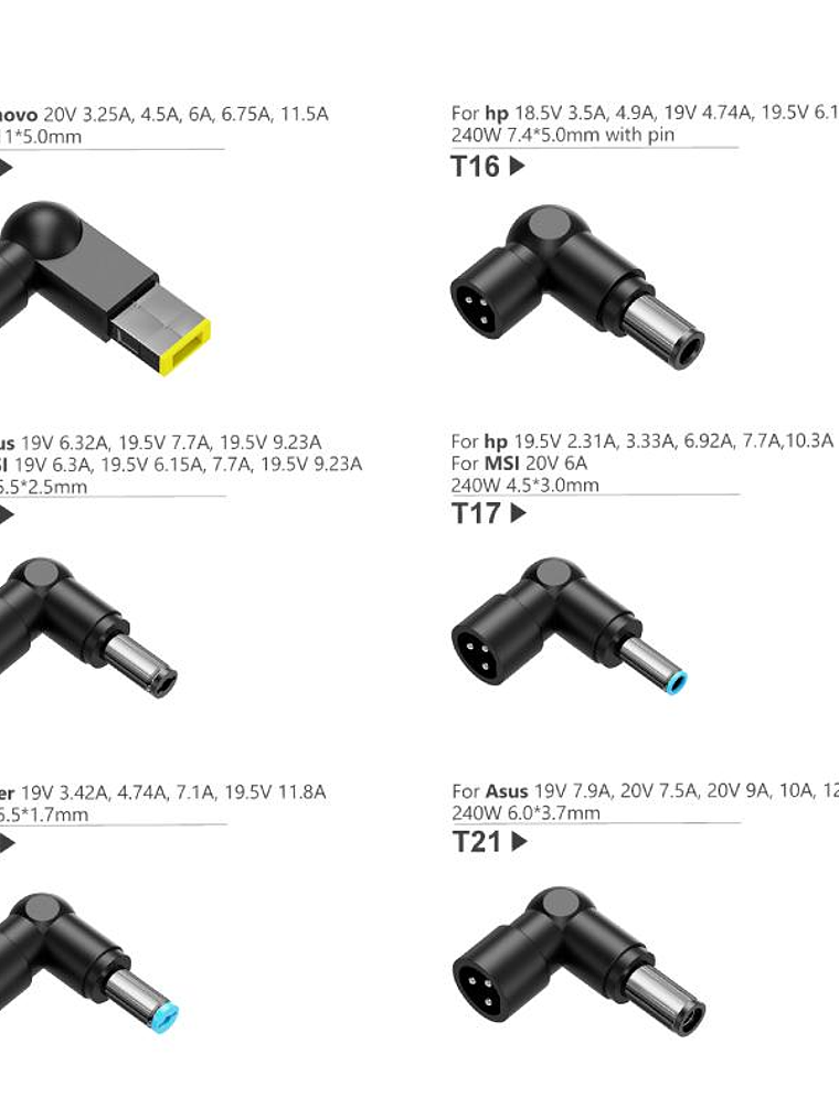 iggual Cargador Universal Automático CUA-6T-240W 1