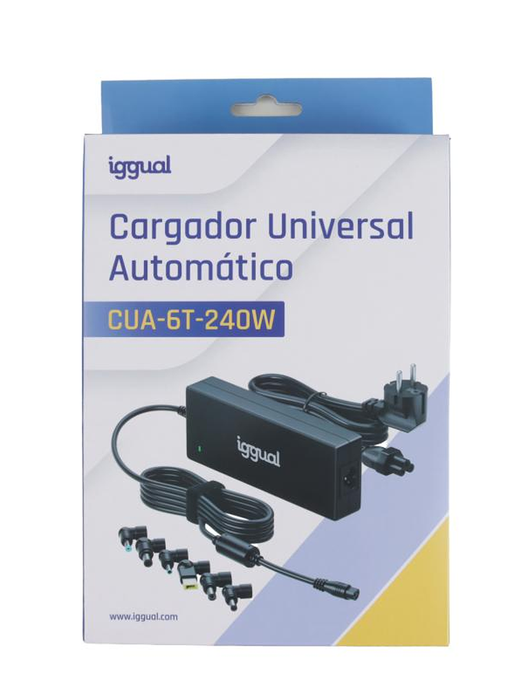 iggual Cargador Universal Automático CUA-6T-240W 2