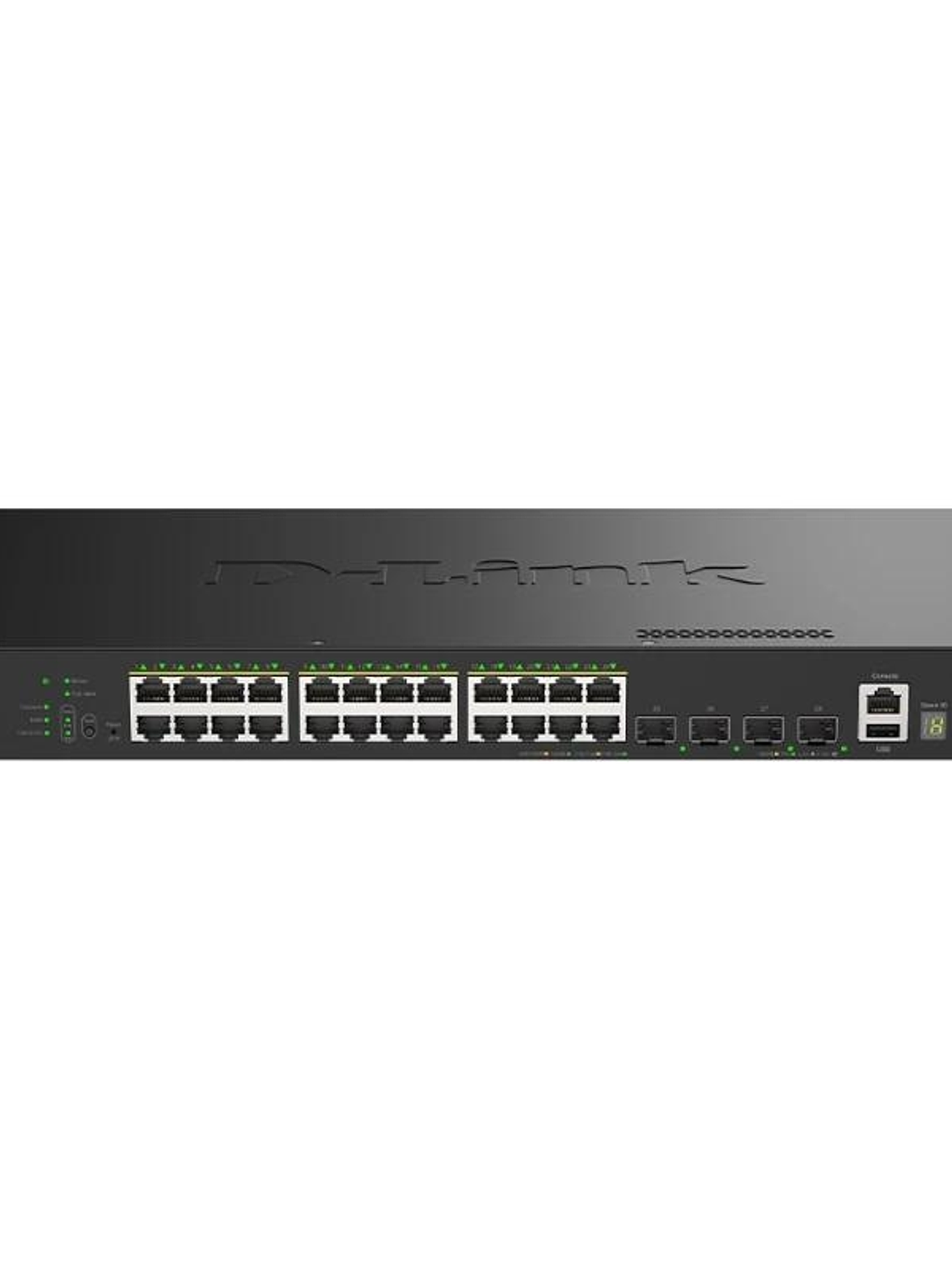 D-Link DGS-1530-28P/E Switch 24xGB PoE 4xSFP+ 370W 1