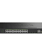 D-Link DGS-1530-28P/E Switch 24xGB PoE 4xSFP+ 370W - Miniatura 1