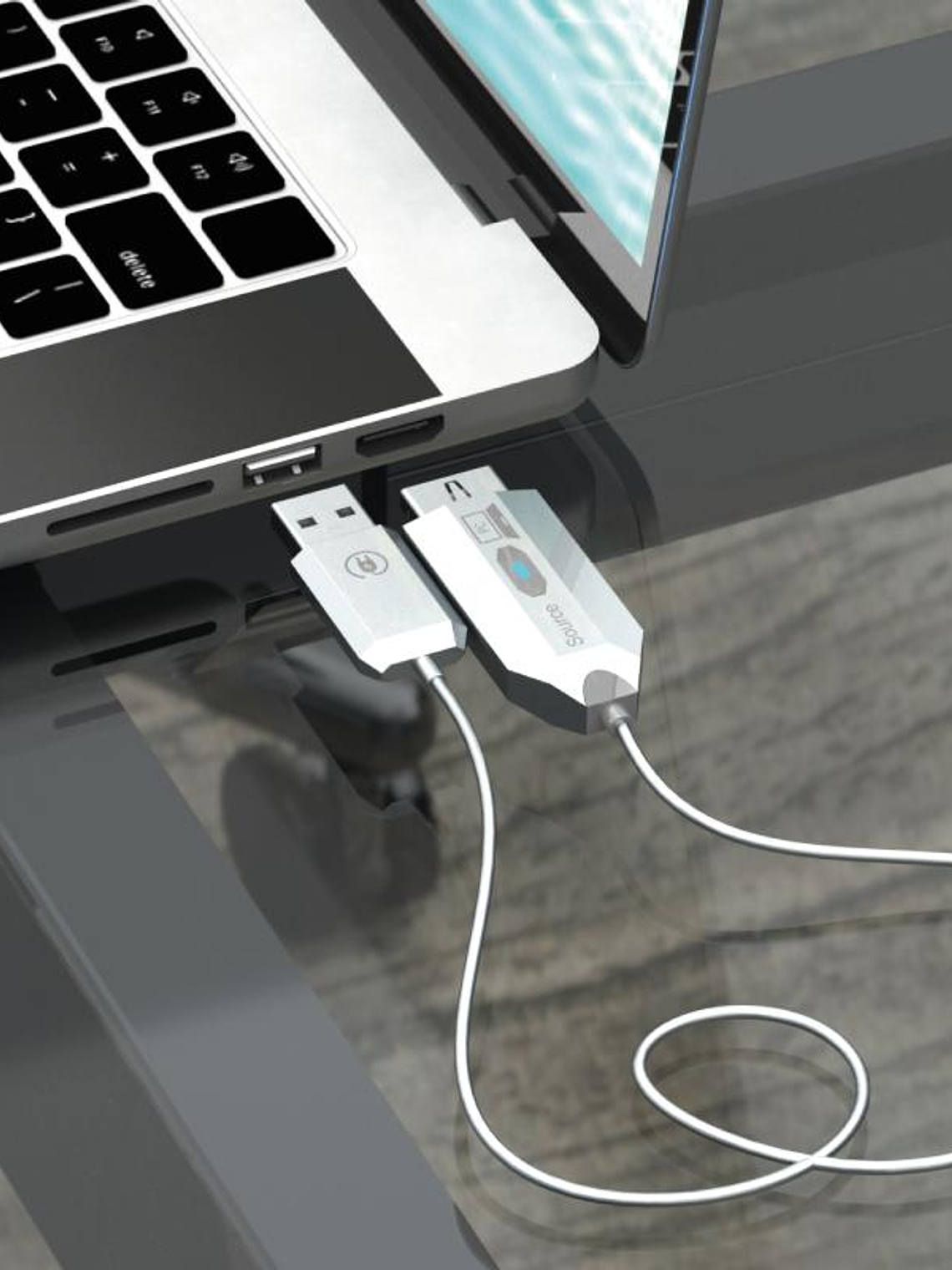 iggual Transmisor y receptor HDMI FHD inalámbrico 2