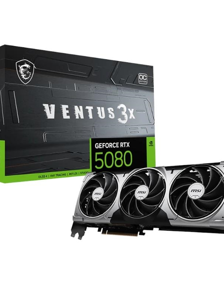 MSI VGA NVIDIA RTX 5080 16G VENTUS 3X OC DDR7 1