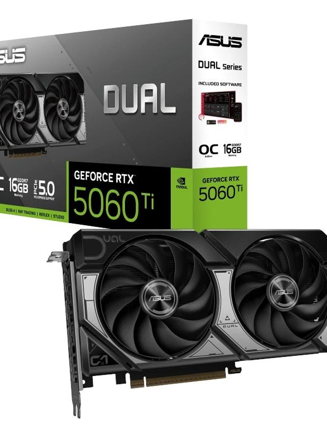 ASUS VGA NVDIA DUAL RTX 5060 TI 016G DDR7 1