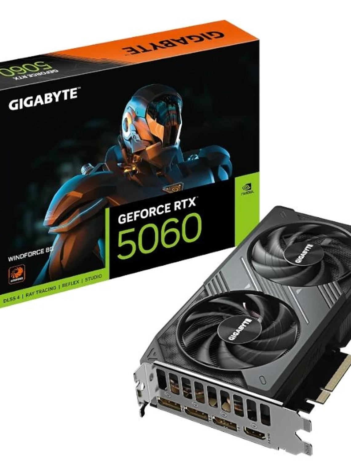 Gigabyte VGA NVIDIA RTX 5060 WINDFORCE 8G DDR7 1