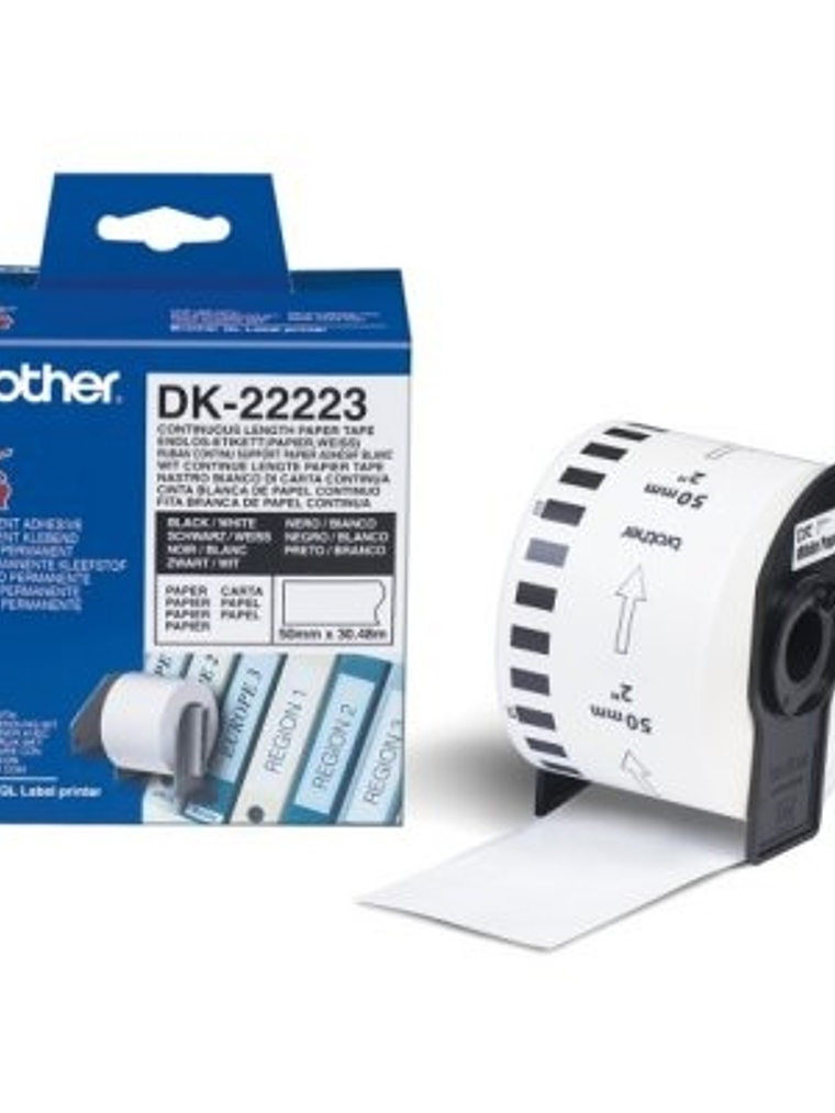 Brother Cinta Papel Termico Adhesivo 50mm 1