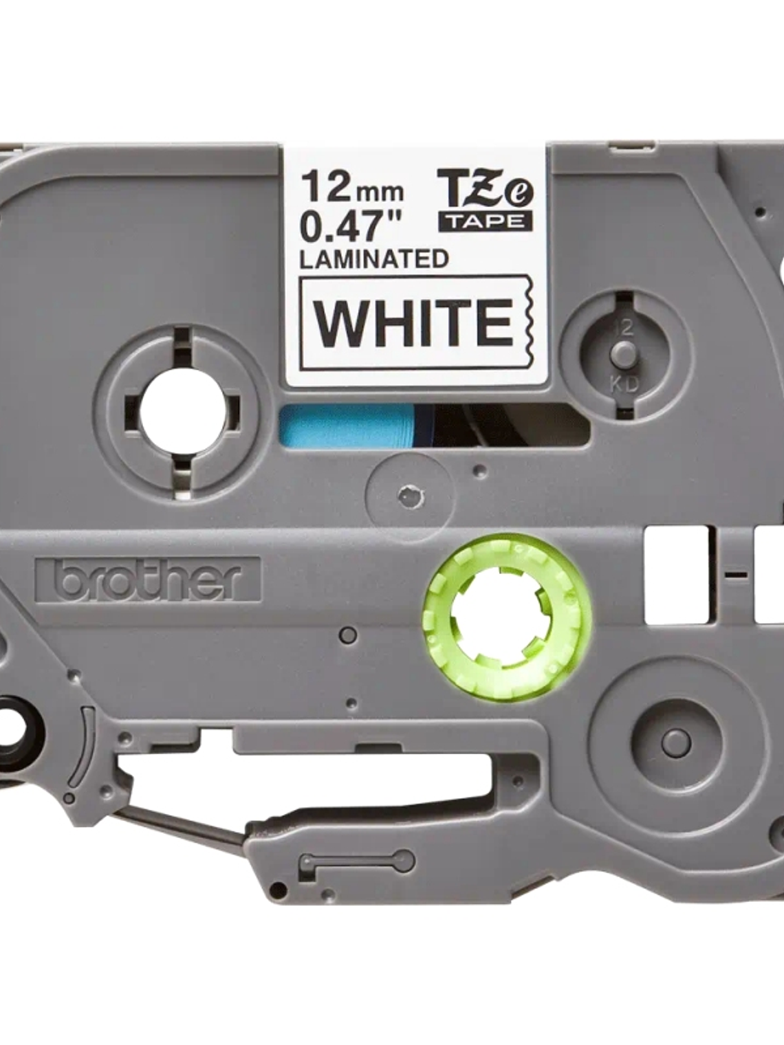 Brother Cinta Tze231 Texto Negro/Blanco 12mm 2