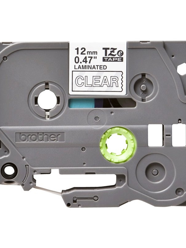 Brother Cinta Laminada Blanco/Transparente 12 mm 1