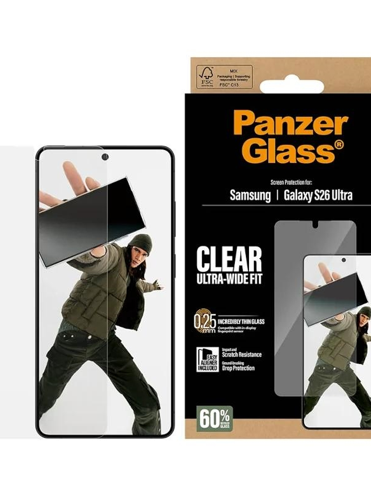 PanzerGlass Screen Protector Samsung S26 Ultra 1