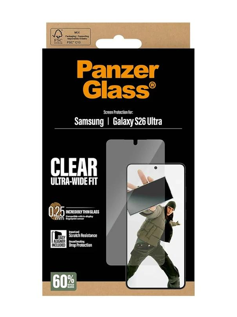 PanzerGlass Screen Protector Samsung S26 Ultra 3