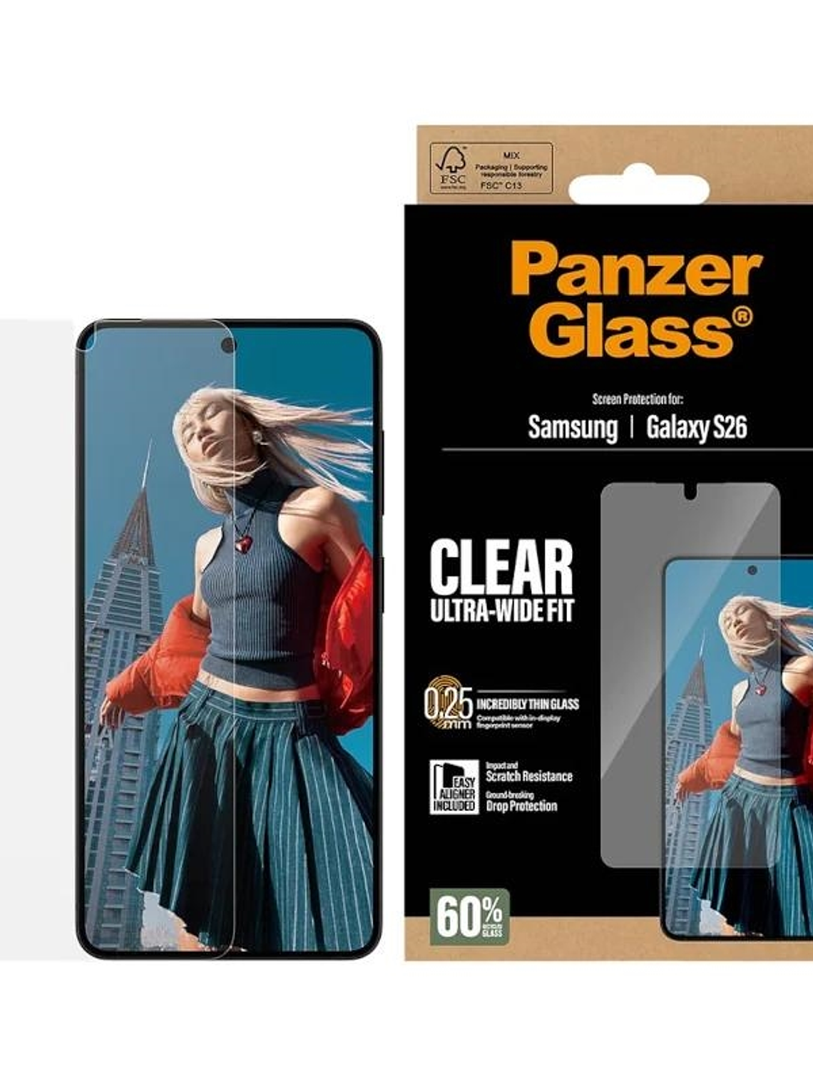 PanzerGlass Screen Protector Samsung S26 1