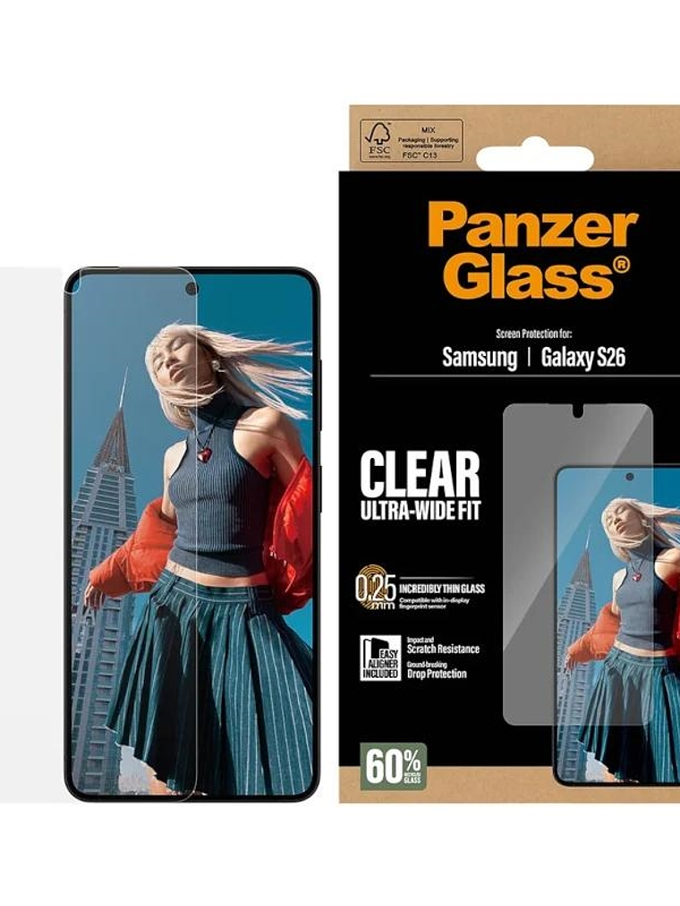PanzerGlass Screen Protector Samsung S26 1