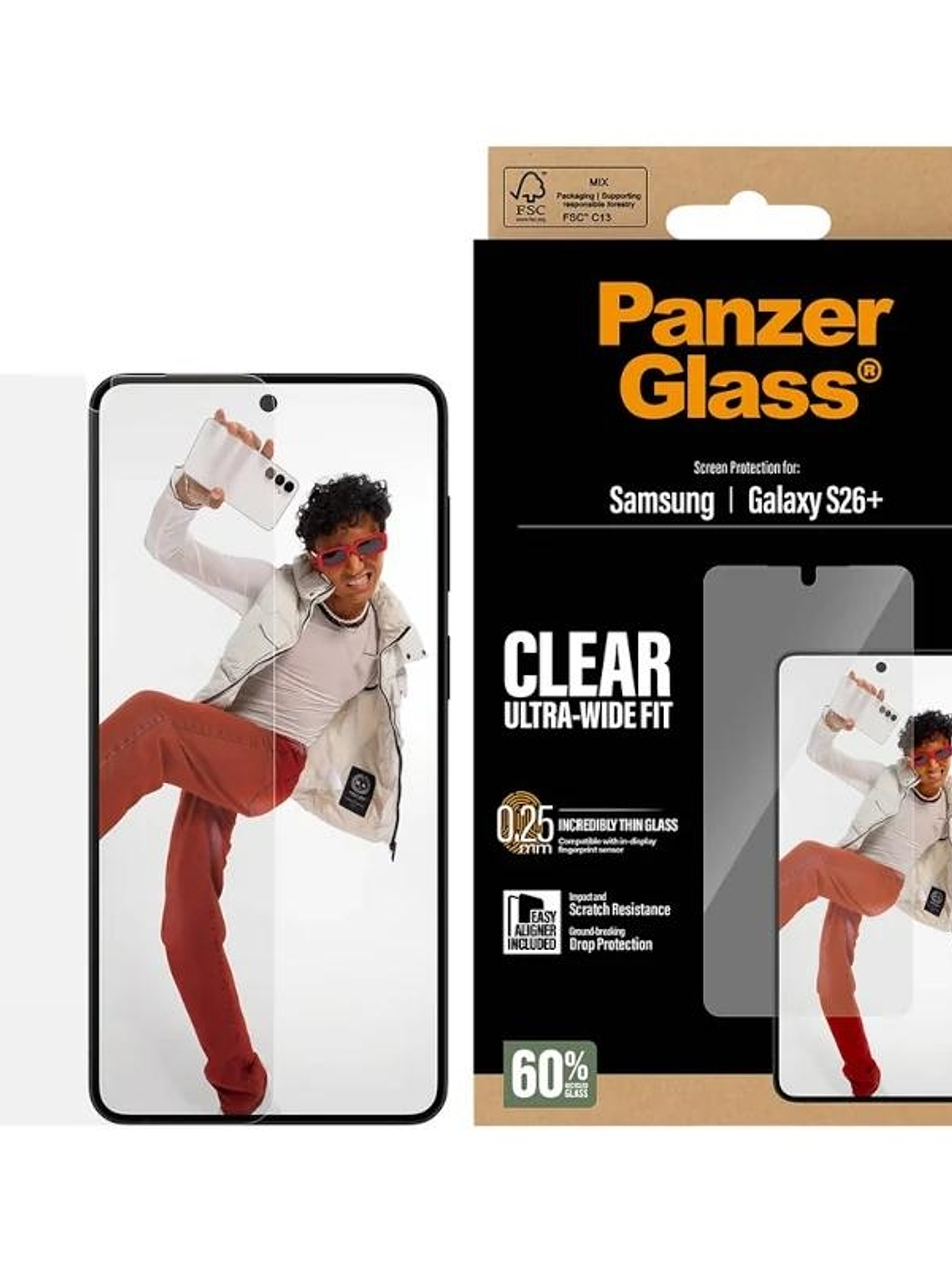 PanzerGlass Screen Protector Samsung S26 Plus 1