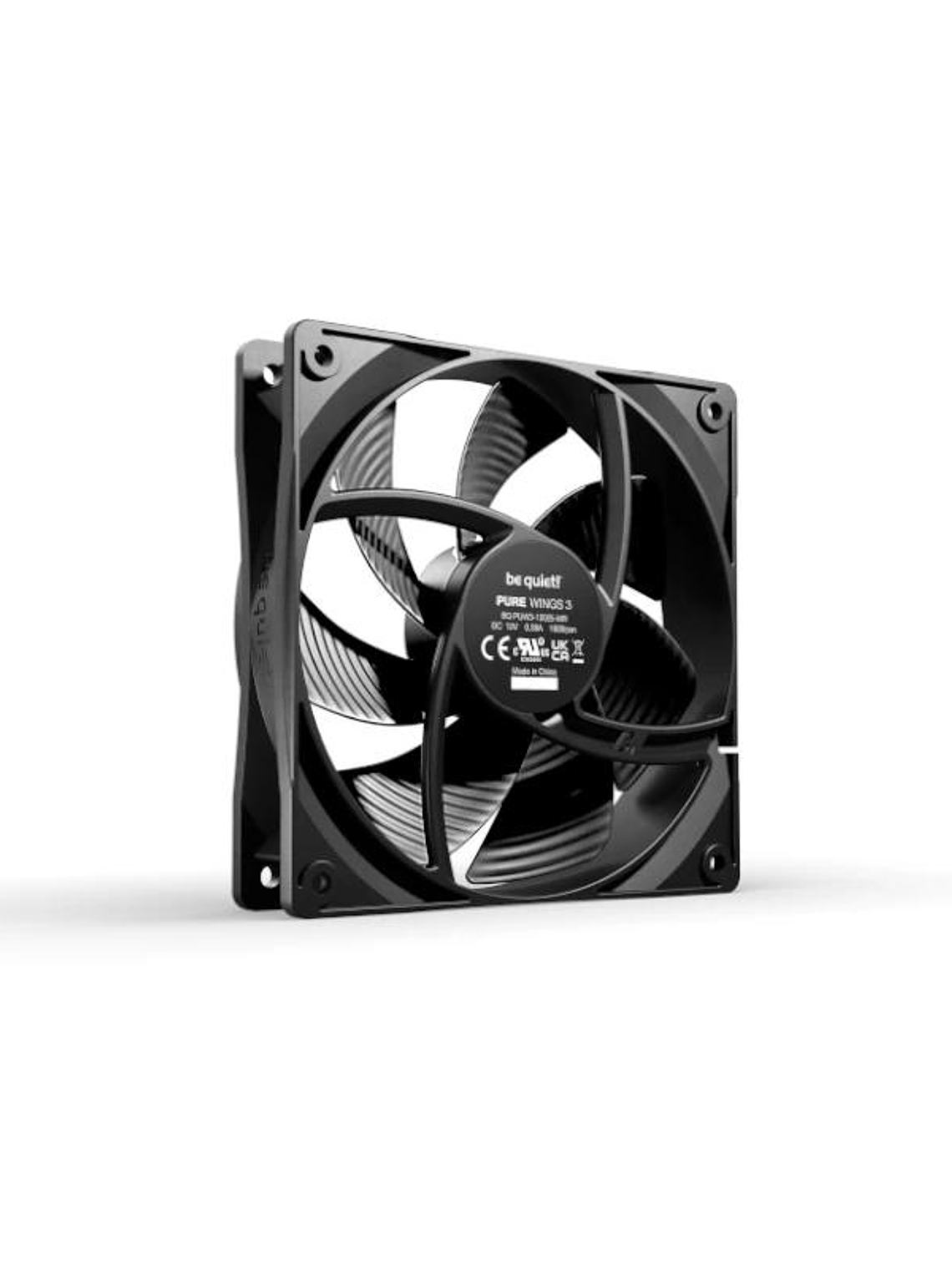 be quiet! Ventilador Pure Wings 3 120mm 12 cm Negr 2