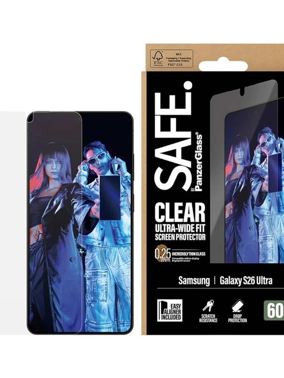 SAFE by PanzerGlass Protector Samsung S26 Ultra 1