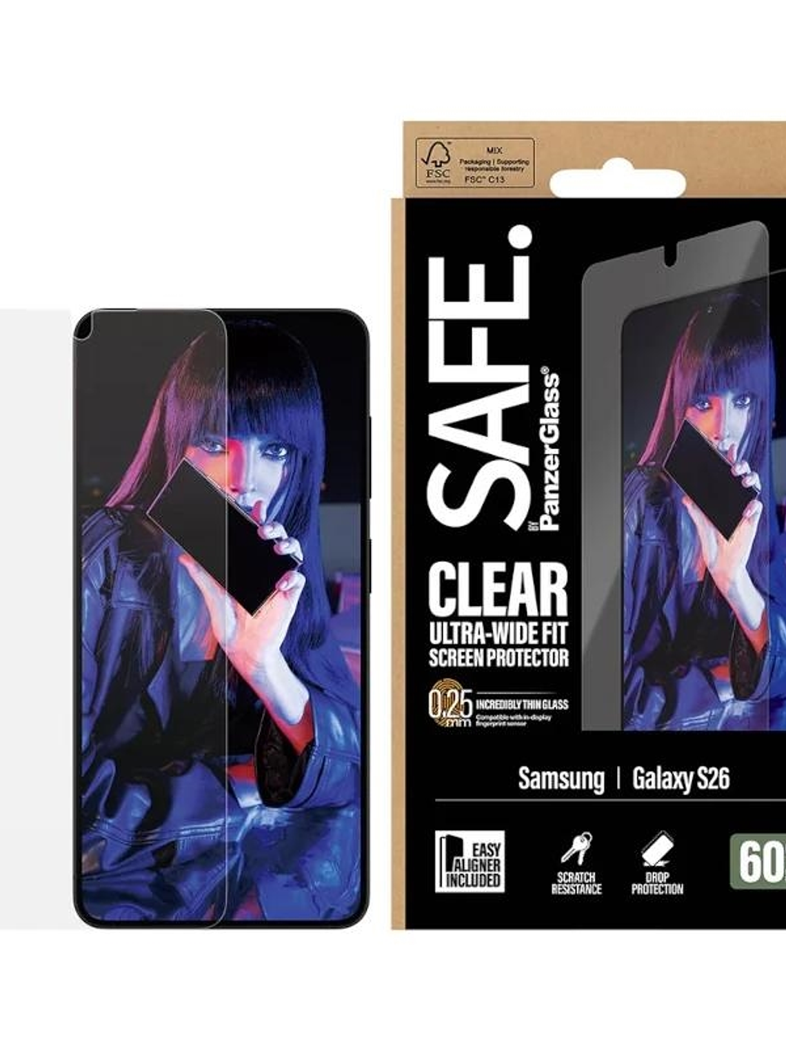 SAFE by PanzerGlass Protector Samsung S26 1