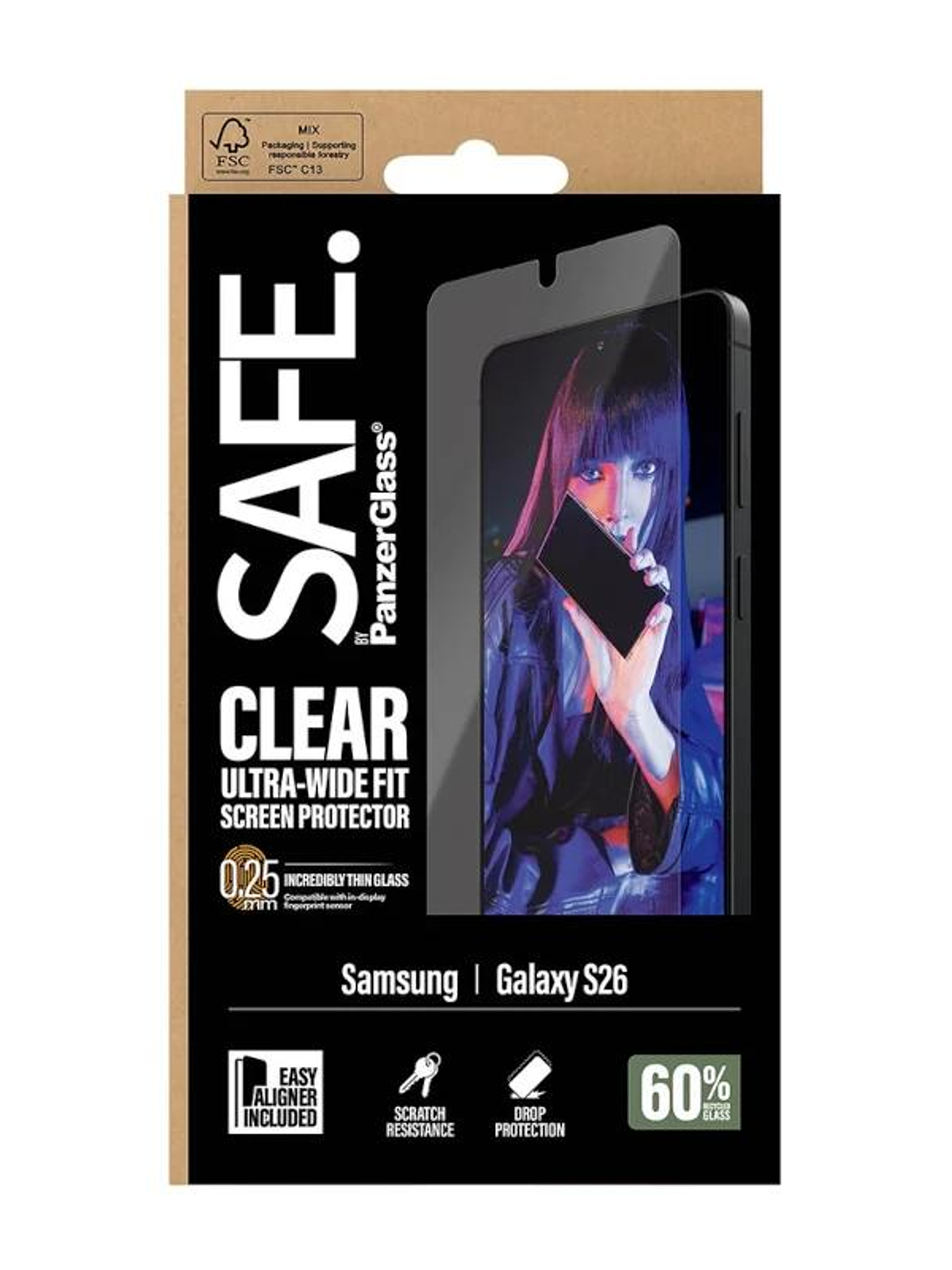 SAFE by PanzerGlass Protector Samsung S26 2
