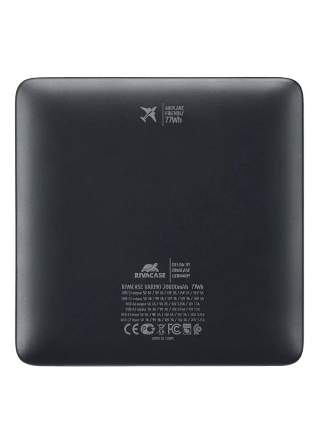 RIVACASE VA1090 powerbank 20000mAh Turbo PD 100W 4