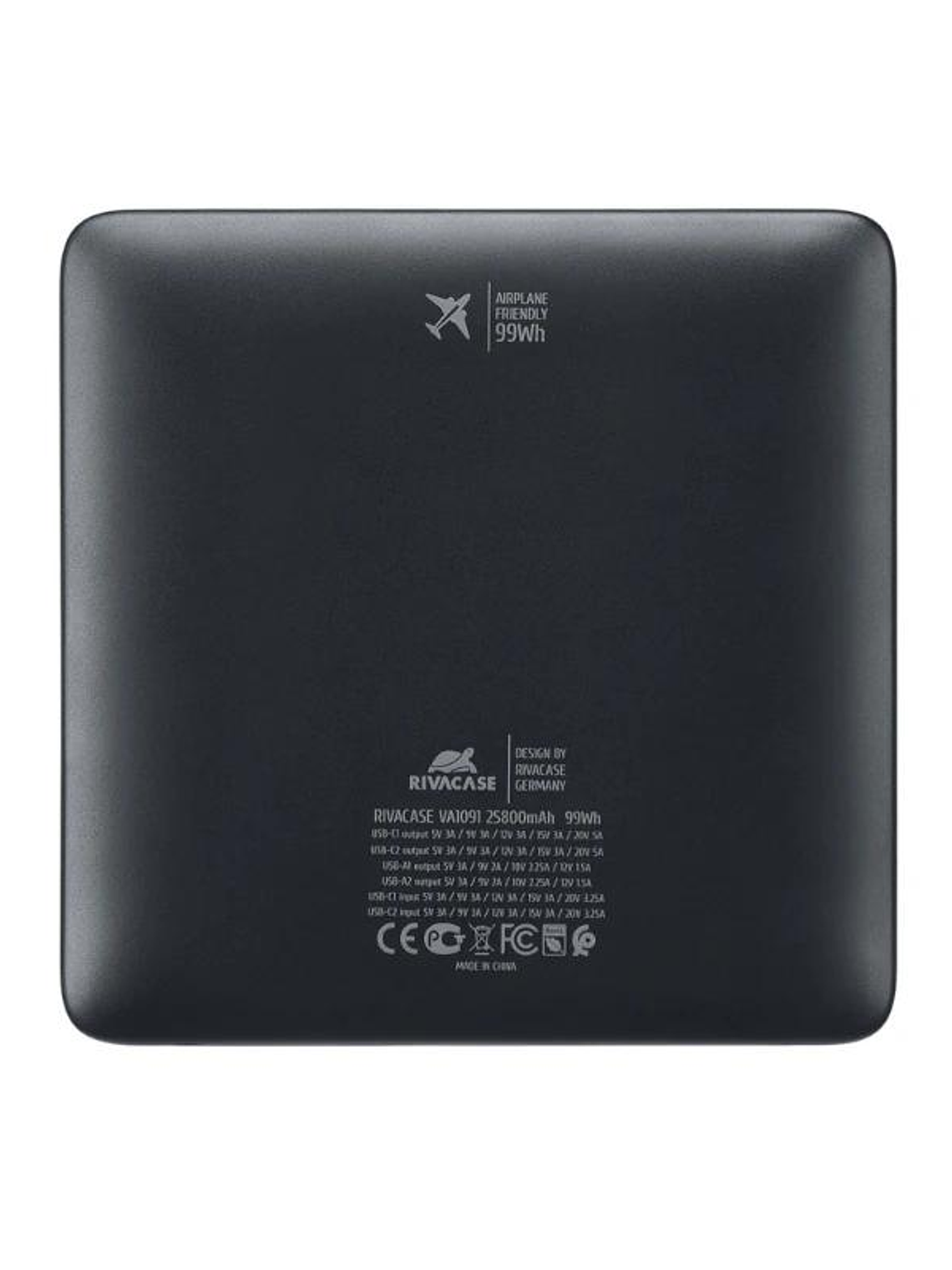 RIVACASE VA1091 powerbank 25800mAh Turbo PD 100W 4