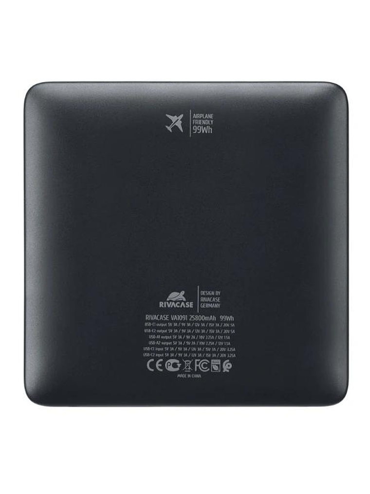 RIVACASE VA1091 powerbank 25800mAh Turbo PD 100W 4