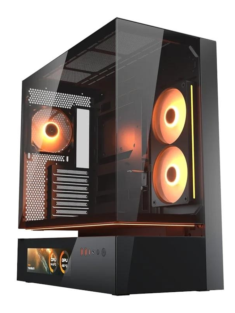 Cougar Caja Semitorre CFV235 Vision Black 1