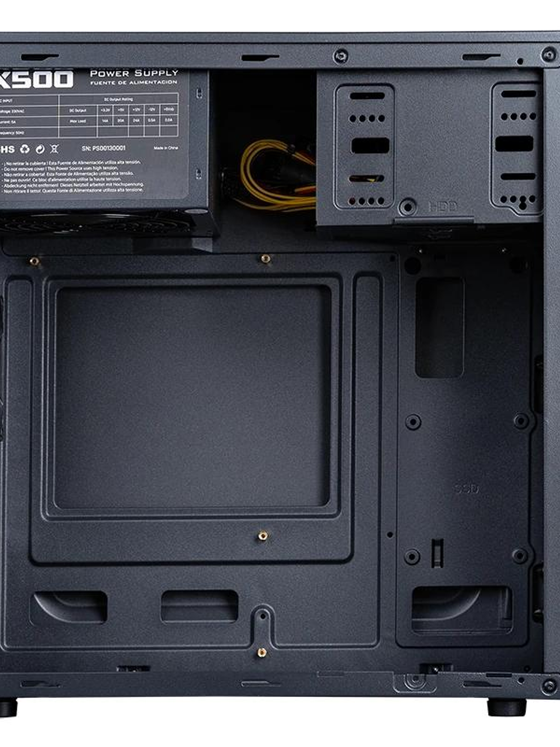 Hiditec Caja Micro Atx Q5 PRO USB 3.1 TYPE-C + PSU 3