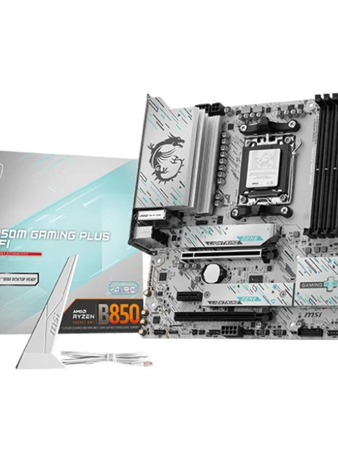 MSI Placa Base B850M GAMING PLUS WIFI6E DDR5  mATX 1